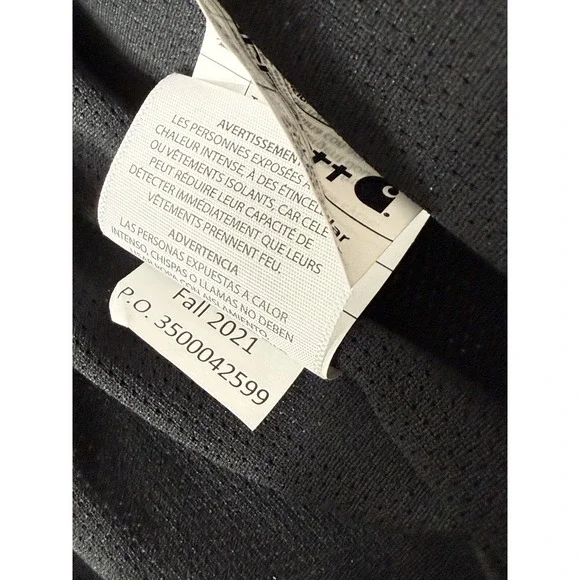 Carhartt Storm Defender Shoreline Heavyweight Jacket Navy Work Wear Size 2XL New